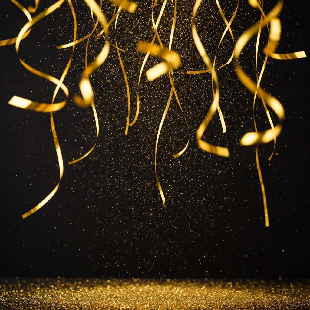 Confetti dorati
